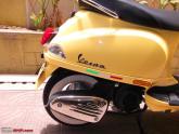 My Vespa LX125 - The Yellow Wasp